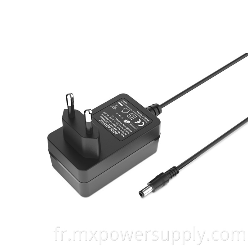 12v2a AC-DC power adapter with CE KC KCC 